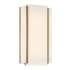 Minka Lavery Tanzac 16" Tall LED Wall Sconce Soft Brass