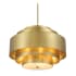 Minka Lavery Spyglass Terrace 5 Light 26" Wide Pendant Soft Brass