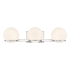 Minka Lavery Hollywood Nights 3 Light 24" Wide LED Vanity Light Chrome