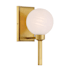 Minka Lavery Mooncrest 13" Tall Bathroom Sconce with Etched Glass Legacy Brass