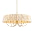 Minka Lavery Hellia 6 Light 36" Wide Multi Light Pendant Legacy Brass