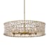 Minka Lavery Horsmore 8 Light 30" Wide Multi Light Pendant Painted Legacy Brass