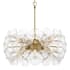 Minka Lavery Winter 10 Light 30" Wide Sputnik Chandelier Soft Brass