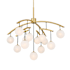 Minka Lavery Curven 13 Light 42" Wide Abstract Globe Chandelier Legacy Brass