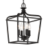 Minka Lavery Laurel Estate 4 Light 10" Wide Taper Candle Mini Pendant Coal