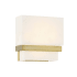 Minka Lavery Arzon 8" Tall Wall Sconce Soft Brass