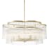 Minka Lavery Azura 6 Light 34" Wide Pendant Heirloom Brass