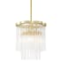 Minka Lavery Azura 9" Wide Mini Pendant Heirloom Brass