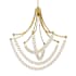 Minka Lavery Pearl 40" Wide Abstract Chandelier Legacy Brass