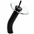 Flat Black / Clear Glass