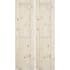 Miseno 36" x 84" Bi-Fold Barn Door Slab Unfinished Pine