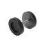 Miseno Round Barn Door Pull Disk Set Black