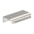 Miseno Lassen 2-3/16 Inch Center to Center Finger Cabinet Pull Brushed Satin Nickel