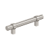 Miseno Skyway 3-3/4 Inch Center to Center Bar Cabinet Pull - Pack of 10 Brushed Satin Nickel