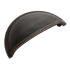 Miseno Shasta 3 Inch Center to Center Cup Cabinet Pull Brushed Oil Rubbed Bronze