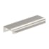 Miseno Lassen 2-3/16 Inch Center to Center Finger Cabinet Pull - Pack of 10 Brushed Satin Nickel