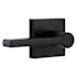 Miseno Lorton Flat Bar Passage Door Lever Set Matte Black