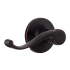 Miseno Doyle Closed Scroll Passage Door Lever Set Oil Rubbed Bronze