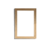 Miseno Sterling 24" W x 30" H Rectangular Wood Framed Bathroom Wall Mirror California White Oak