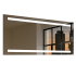 Miseno 50" W x 36" H Rectangular Frameless Bathroom Wall Mirror with LED Lighting Mirrored