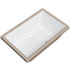 Miseno Rectangular 21" X 13" Undermount Bathroom Sink Bright White