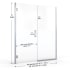 Miseno-MSDSWP4872CL-Dimensions