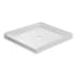 Miseno 32" x 32" Shower Base with Single Threshold and Center Drain White