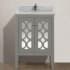 Miseno Mare 24" Free Standing Vanity with Vanity Top and Undermount Sink Gray