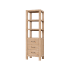 Miseno León 72" Oak Free Standing Storage Cabinet Fir Wood Brown