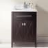 Miseno Torneo 24" Free Standing Vanity with Vanity Top and Undermount Sink Brown
