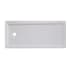 Miseno 60" x 36" Rectangular Shower Base with Single Threshold and Left Drain White