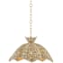 Mitzi Solie 22" Wide Pendant Aged Brass