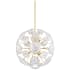Mitzi Tamara 9 Light 30" Wide Sputnik Chandelier Aged Brass