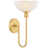 Mitzi Aster 15" Tall Wall Sconce Aged Brass