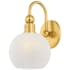 Mitzi Jerica 7" Wide Vanity Light Aged Brass