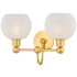 Mitzi Jerica 2 Light 16" Wide Vanity Light Aged Brass