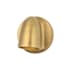 Mitzi Canna 5" Tall Wall Sconce with Metal Shade Aged Brass
