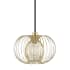 Mitzi Jasmine Single Light 12" Wide Pendant Polished Brass