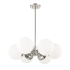 Mitzi Paige 6 Light 26" Wide Chandelier Polished Nickel