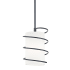 Mitzi Carly Single Light 8-1/4" Wide Mini Pendant Navy