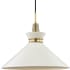 Mitzi Kiki Single Light 18" Wide Pendant Aged Brass / Cream
