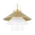 Mitzi Jessy Single Light 16" Wide Pendant Aged Brass
