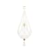 Mitzi Tessa Single Light 15" Wide Rope Pendant Aged Brass