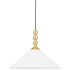 Mitzi Sang 20" Wide Pendant Aged Brass