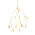 Mitzi Elsa 8 Light 24" Wide Chandelier Gold Leaf