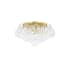 Mitzi Mimi 6 Light 23" Wide Flush Mount Ceiling Fixture Aged Brass