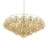 Mitzi Mimi 9 Light 32" Wide Chandelier Aged Brass