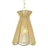 Mitzi Aaliyah 10" Wide Pendant Aged Brass