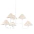 Mitzi Gladwyne 6 Light 39" Wide Chandelier Textured White