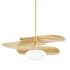 Mitzi Allida 30" Wide Pendant Vintage Gold Leaf